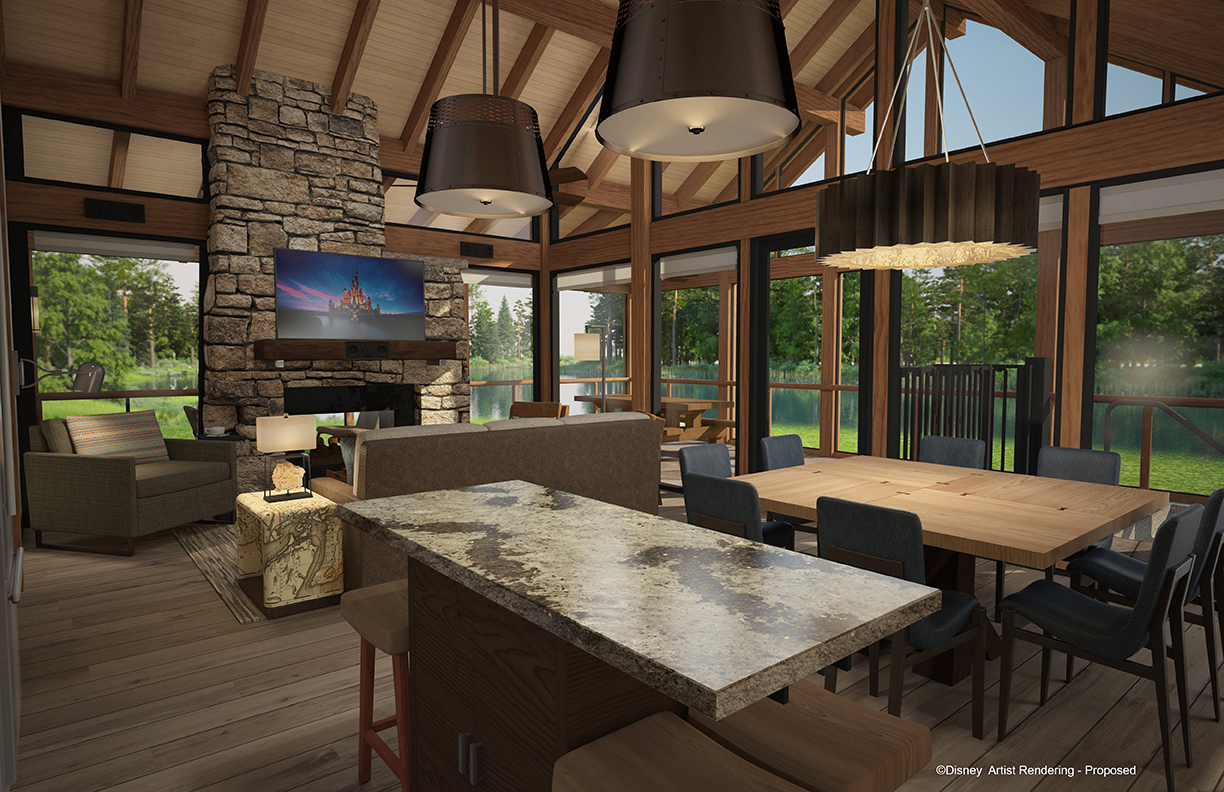 Copper Creek Villa Interior Rendering