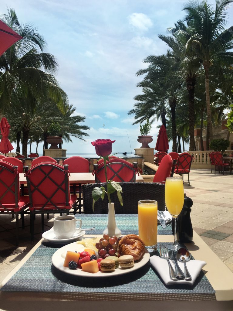 Acqualina patio dining