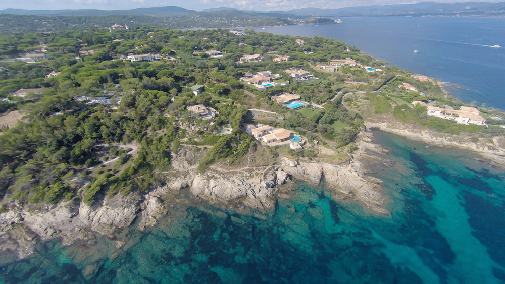 See St Tropez’s Luxury Villas From Drone Perspective - Destination Luxury